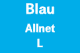 Blau Allnet L – Flat Tarif mit 3 GB LTE – nur 7,99 € je Monat