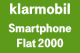 klarmobil Smartphone Flat 2000 – 2 GB + 100 Minuten – ab 8,99 € mtl.