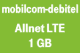 mobilcom-debitel Allnet LTE – Tarif mit 1 GB – nur 9,99 € je Monat