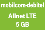 mobilcom-debitel Allnet LTE 5 GB