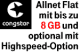 congstar Allnet Flat Tarife mit mehr Datenvolumen und Highspeed-Option
