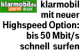 klarmobil mit neuer Highspeed-Option – surfen mit bis zu 50 MBit/s