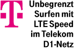 Unbegrenzt LTE Highspeed Datenvolumen im Telekom D1-Netz - XL Tarif