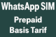 WhatsApp SIM Basis Tarif – unbegrenzt Whatsapp texten – ab 0 €