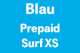 Blau Surf XS Prepaid – mit 300 MB LTE – für 2,49 € je 4 Wochen